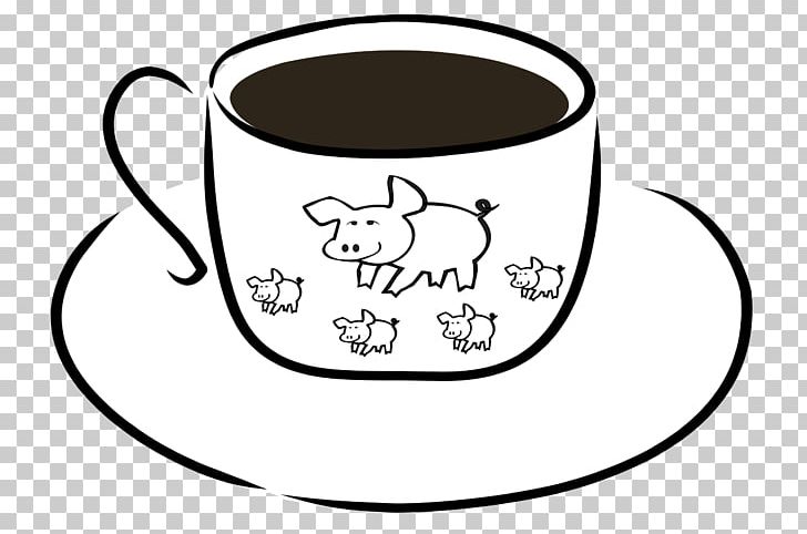 Coffee Cup Breakfast Drawing PNG, Clipart, Area, Artwork, Black And White, Breakfast, Cartoon Free PNG Download