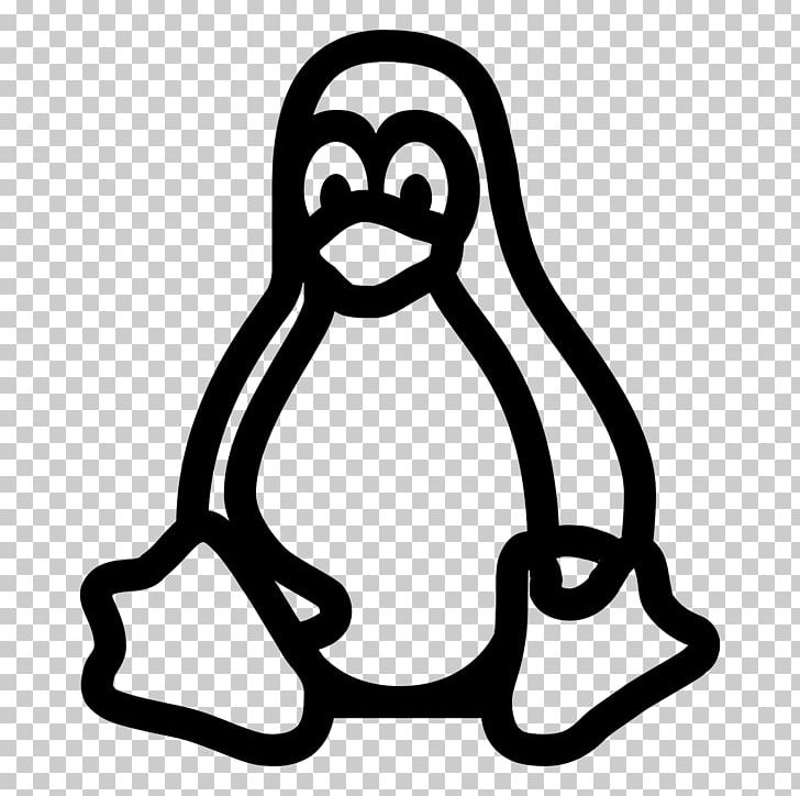 Computer Icons Linux Operating Systems PNG, Clipart, Beak, Berkeley Software Distribution, Bird, Black And White, Computer Icons Free PNG Download