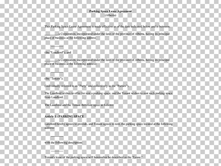 Rental Agreement Contract Template Lease Car Park PNG, Clipart, Angle, Area, Car Park, Contract, Diagram Free PNG Download