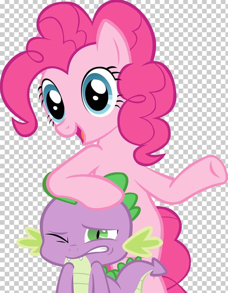 Pinkie Pie Spike Rarity Rainbow Dash Twilight Sparkle PNG, Clipart, Art, Cartoon, Equestria, Fictional Character, Flower Free PNG Download