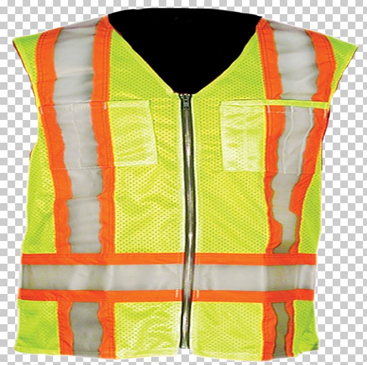 Gilets T-shirt High-visibility Clothing Sleeveless Shirt International Safety Equipment Association PNG, Clipart, Clothing, Gilets, Highvisibility Clothing, Highvisibility Clothing, Orange Free PNG Download