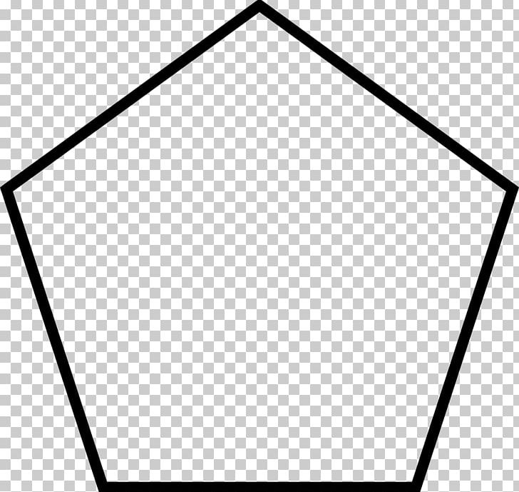Regular Polygon Pentagon Regular Polytope Shape PNG, Clipart, Angle, Black, Black And White, Circle, Congruence Free PNG Download