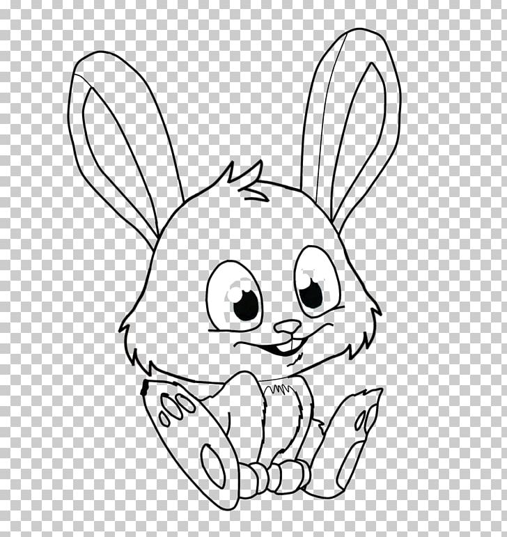 Domestic Rabbit Easter Bunny Hare Drawing PNG, Clipart, Animals, Art, Artwork, Black, Black And White Free PNG Download