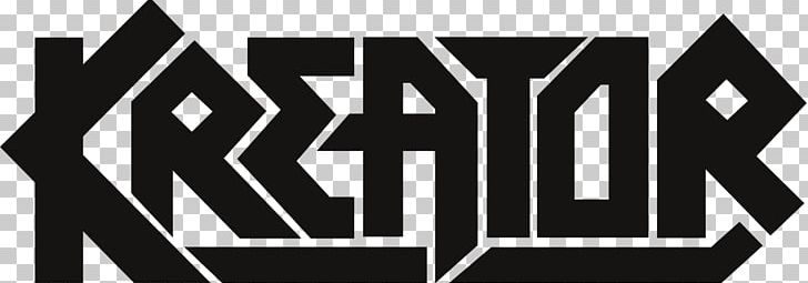 Kreator Thrash Metal Heavy Metal Logo PNG, Clipart, 3d Kreator, Angle, Black And White, Brand, Concert Free PNG Download