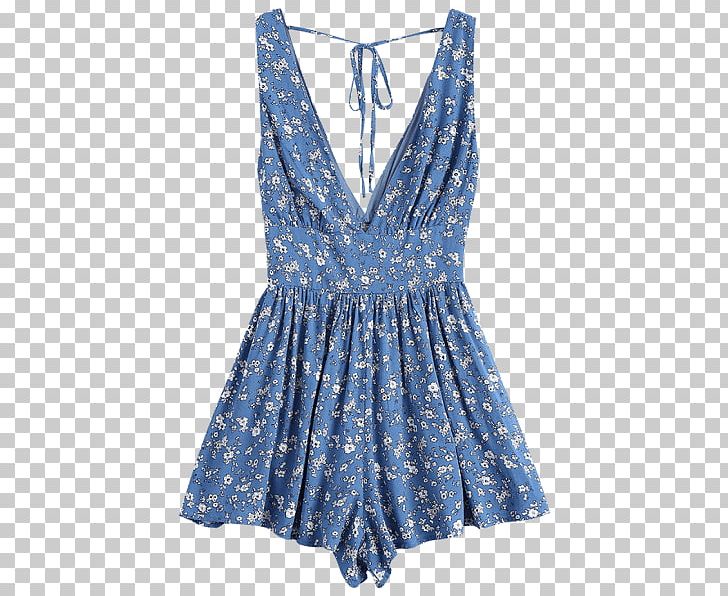 Romper Suit Clothing Dress Fashion Overall PNG, Clipart, Blue, Clothing, Cobalt Blue, Cocktail Dress, Day Dress Free PNG Download