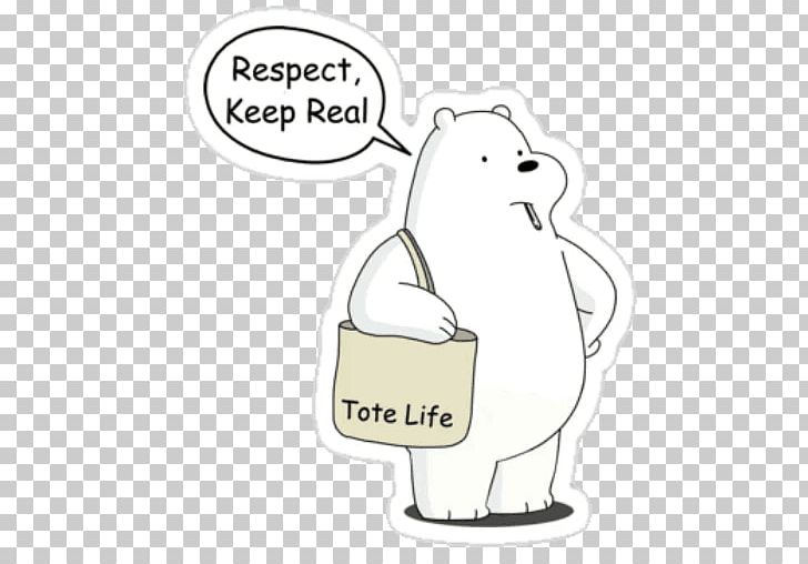 Charlie And The Snake; Tote Life Part 2 T-shirt We Bare Bears PNG, Clipart, Area, Bag, Bear, Carnivoran, Cartoon Free PNG Download