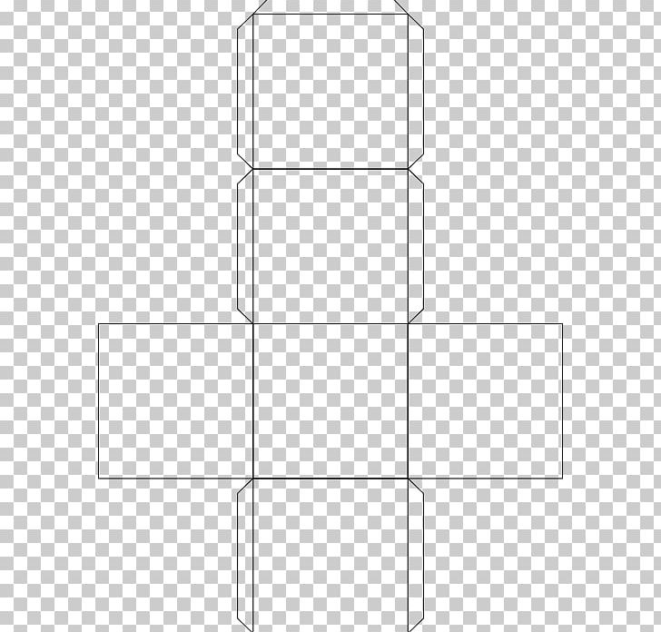Paper Model Cube Template PNG, Clipart, Angle, Area, Askartelu, Black And White, Cube Free PNG Download