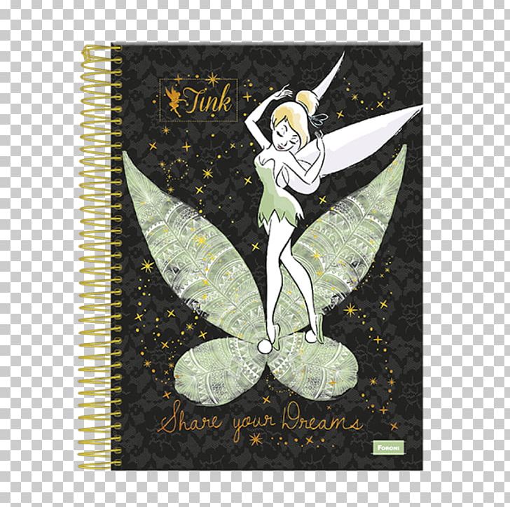 Tinker Bell Notebook Adhesive Hardcover Wire PNG, Clipart, 2017, 2018, Adhesive, Female, Hardcover Free PNG Download