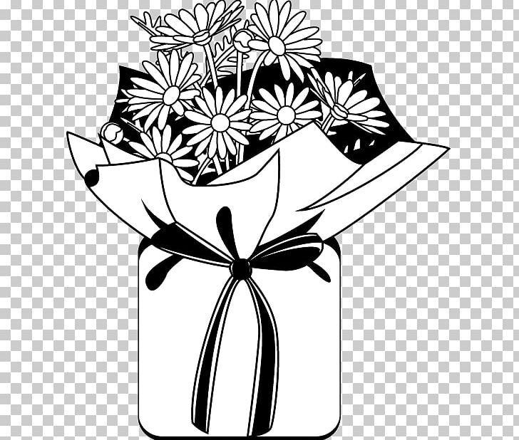 Floral Design Cut Flowers Petal Leaf PNG, Clipart, Artwork, Black And White, Branch, Cut Flowers, Flora Free PNG Download