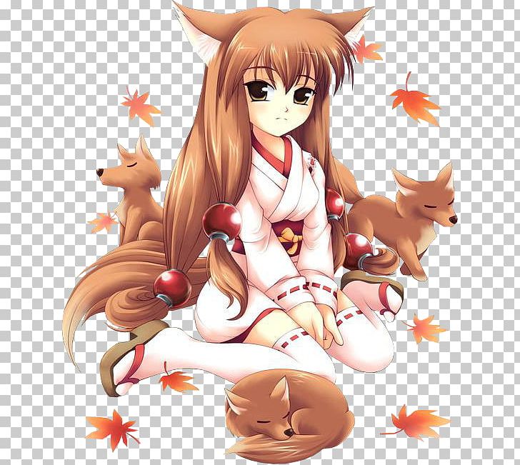 The Fox Woman Anime Manga Kitsune PNG, Clipart, Anime, Art, Brown Hair, Carnivoran, Cartoon Free PNG Download
