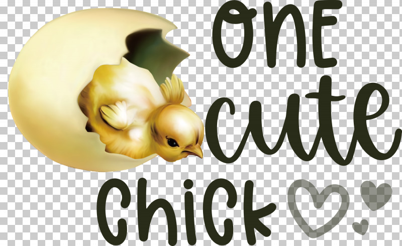 One Cute Chick Easter Day Happy Easter PNG, Clipart, Biology, Easter Day, Fruit, Happy Easter, Meter Free PNG Download
