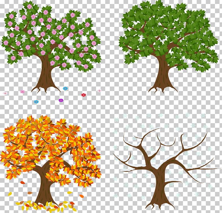 Hand Painted Spring PNG, Clipart, Autumn Leaves, Branch, Cartoon, Clip Art, Design Free PNG Download