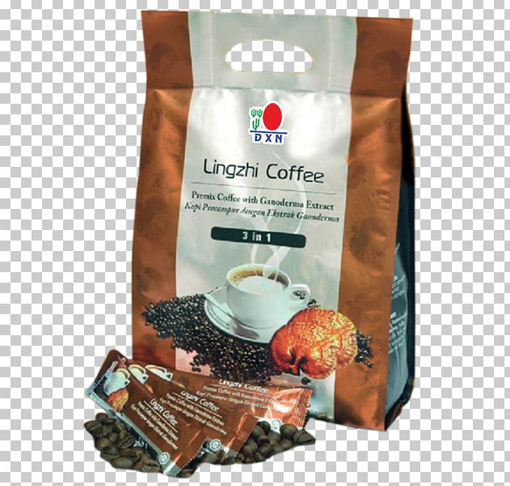 Instant Coffee Lingzhi Mushroom DXN Non-dairy Creamer PNG, Clipart, Asian Ginseng, Coffee, Coffee Bean, Drink, Dxn Free PNG Download