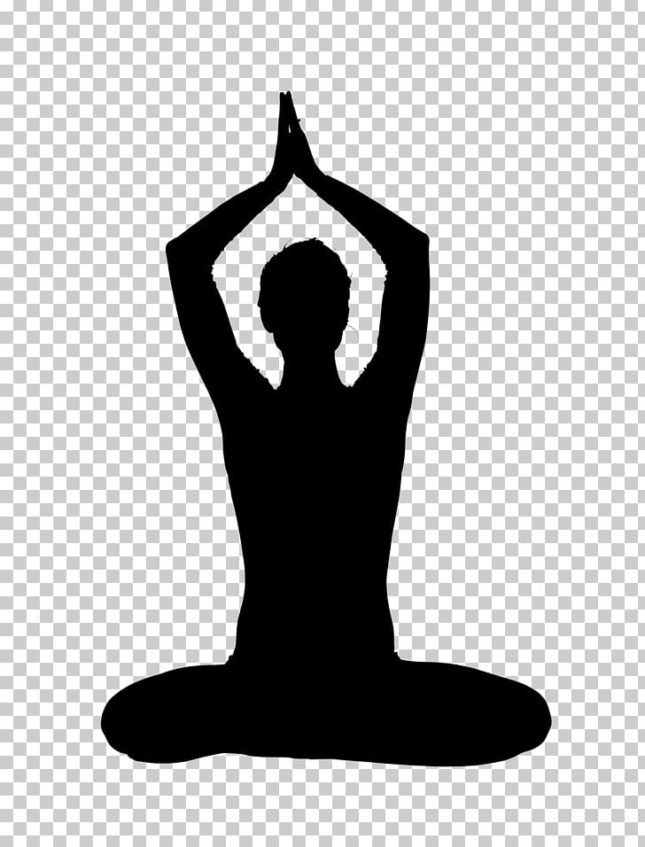 Yoga Silhouette Physical Fitness PNG, Clipart, Arm, Art, Black And White, Exercise, Hand Free PNG Download