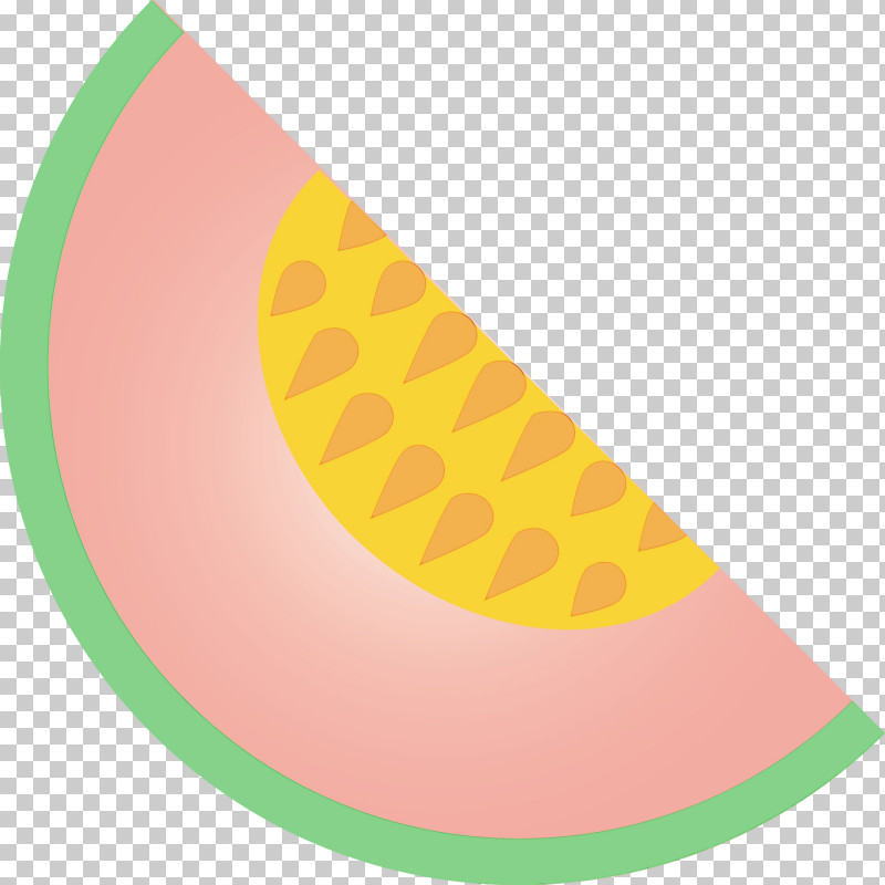 Yellow Line Fruit Circle Melon PNG, Clipart, Circle, Fruit, Line, Melon, Paint Free PNG Download