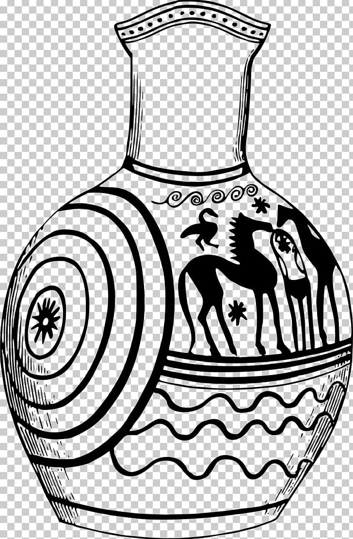 Black And White Line Art Vase Drawing Ancient Greek Art PNG, Clipart, Ancient Greek Art, Art, Black And White, Drawing, Drinkware Free PNG Download