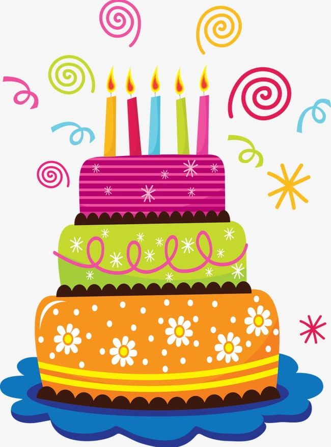 Birthday Cake And Candles PNG & SVG Design For T-Shirts