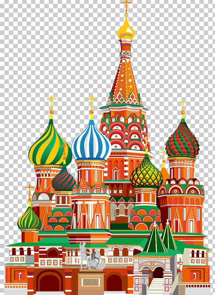 Moscow Kremlin Saint Basils Cathedral Red Square Landmark Illustration PNG, Clipart, Building Vector, Christmas Decoration, City, Happy Birthday Vector Images, Illustration Vector Free PNG Download