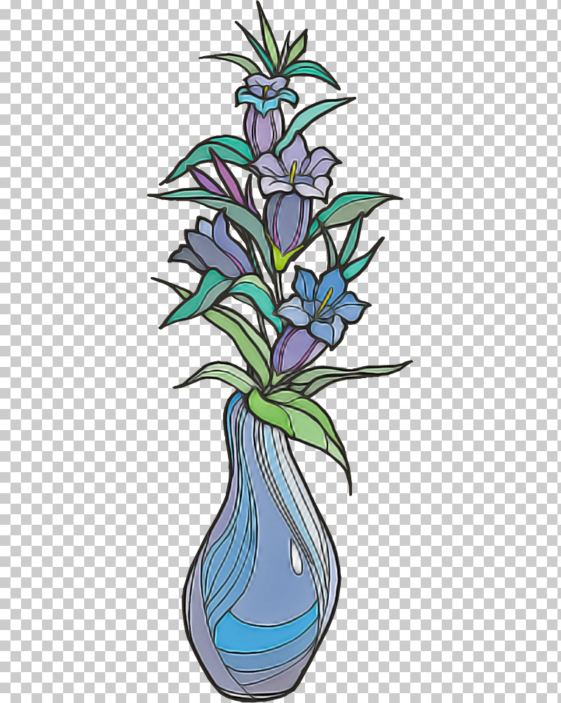 Flower Floral Vase PNG, Clipart, Cut Flowers, Floral, Flower, Flowerpot, Gentiana Free PNG Download