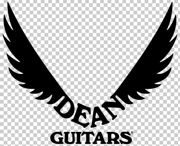 Dean Guitars Electric Guitar Acoustic Guitar Bass Guitar PNG, Clipart, Acoustic Guitar, Bass Guitar, Beak, Bird, Black And White Free PNG Download