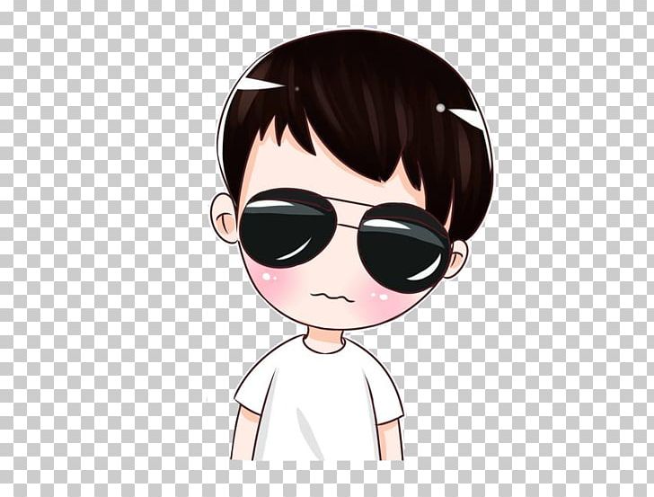 Sunglasses Boy Cartoon Animation PNG, Clipart, Black Hair, Cartoon, Child, Eye, Face Free PNG Download