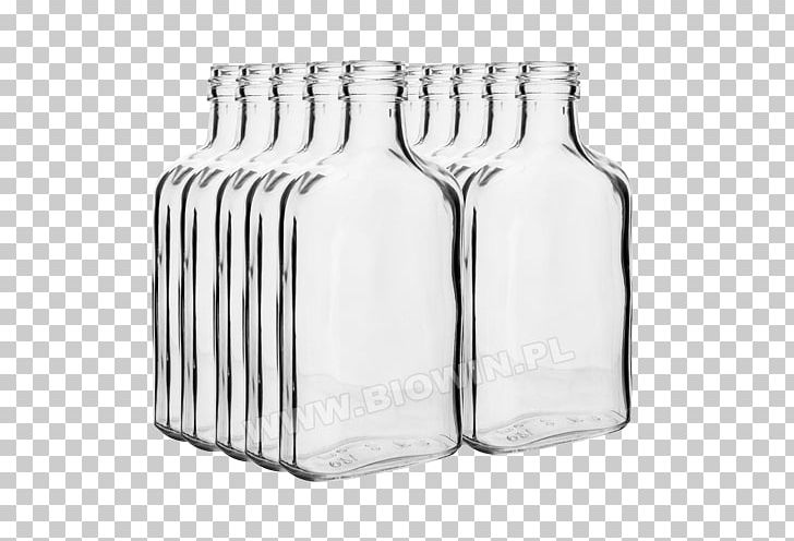 Glass Bottle Nalewka Screw Cap Hip Flask PNG, Clipart, Barware, Black And White, Bottle, Canteen, Crown Cork Free PNG Download