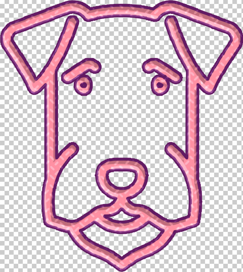 Dog Icon Dog Breeds Heads Icon Airedale Icon PNG, Clipart, Dog Icon, Headgear, Line Art, Meter, Symbol Free PNG Download