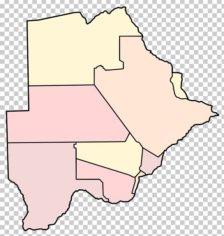 Kweneng District Kgalagadi District Blank Map Bechuanaland Protectorate PNG, Clipart, Administrative Division, Angle, Area, Bechuanaland Protectorate, Blank Map Free PNG Download