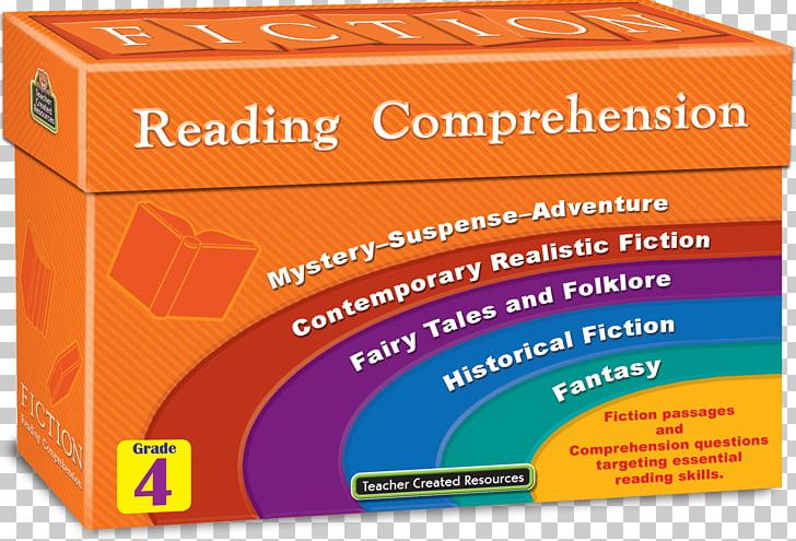 Reading Comprehension Fiction Understanding Learning PNG, Clipart, Book, Brand, Fiction, First Grade, Fourth Grade Free PNG Download