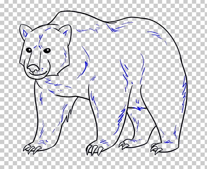Polar Bear Giant Panda Grizzly Bear Drawing PNG, Clipart,  Free PNG Download