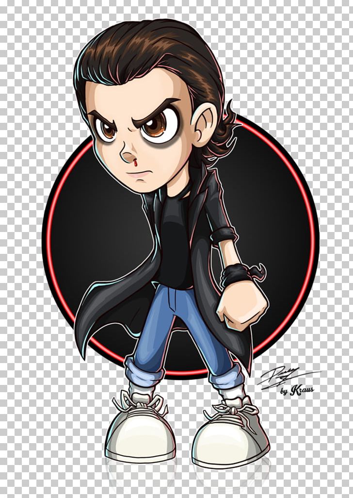 Eleven Fan Art PNG, Clipart, Art, Artist, Black Hair, Brown Hair, Cartoon Free PNG Download