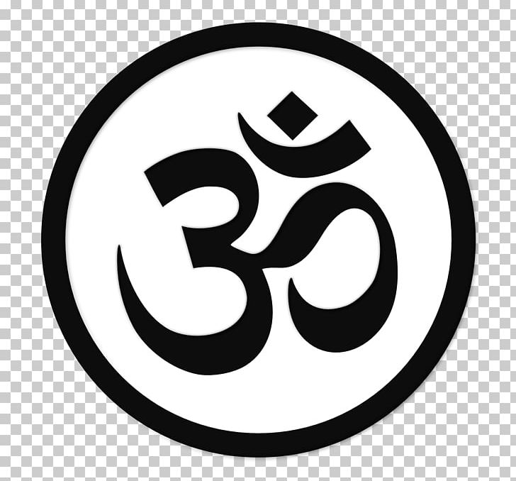 Om Symbol Hinduism Ganesha Namaste PNG, Clipart, Area, Badge, Black And White, Brand, Chakra Free PNG Download