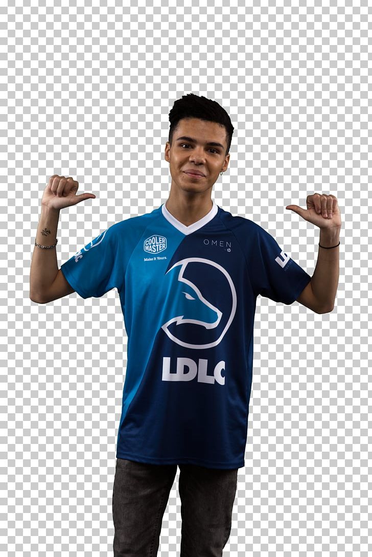 League Of Legends World Championship Team LDLC.com Electronic Sports France PNG, Clipart, Blue, Clothing, Electric Blue, Electronic Sports, Finger Free PNG Download
