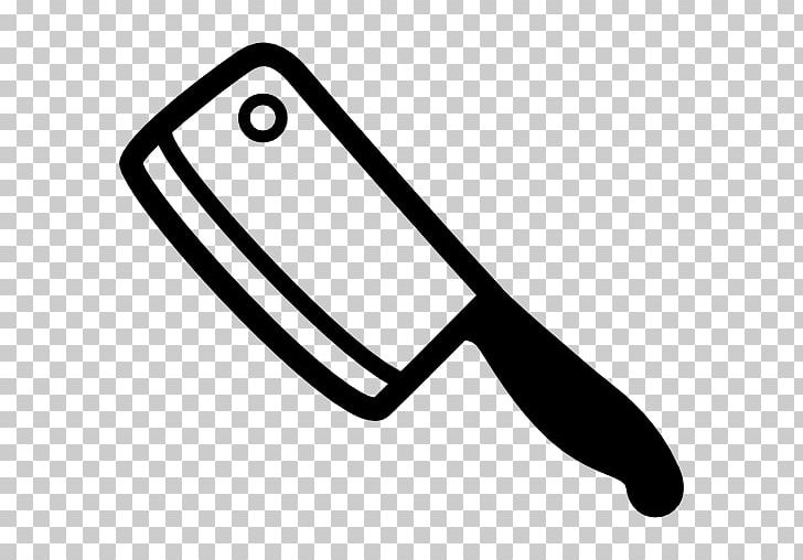 Chef's Knife Cleaver Kitchen Knives Butcher Knife PNG, Clipart, Angle, Area, Black, Black And White, Blade Free PNG Download