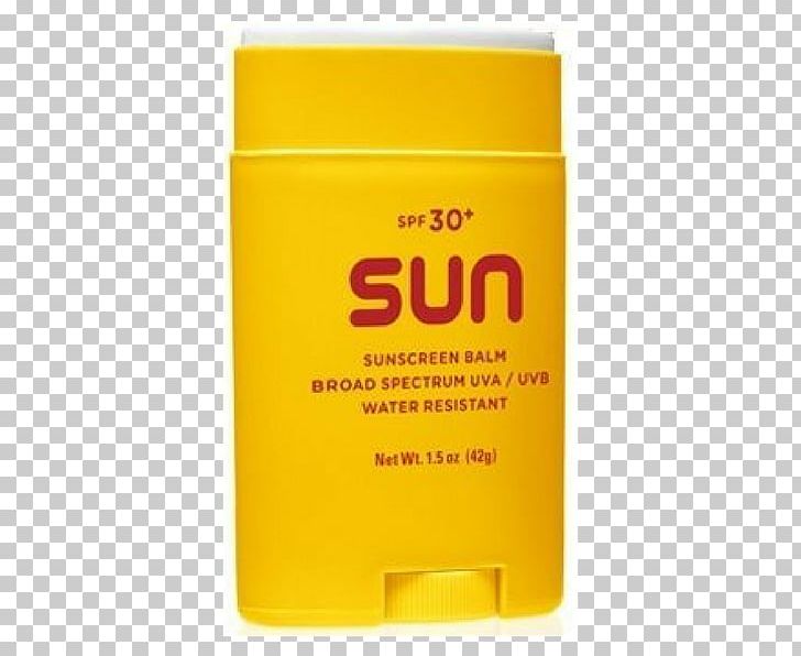 Sunscreen Lip Balm Cream Factor De Protección Solar Yellow PNG, Clipart, Balsam, Chamois, Cream, Cunt, Glide Free PNG Download