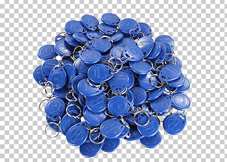 Security Token EM-4100 Radio-frequency Identification Fob Key Chains PNG, Clipart, Access Control, Bead, Blue, Cobalt Blue, Contactless Payment Free PNG Download