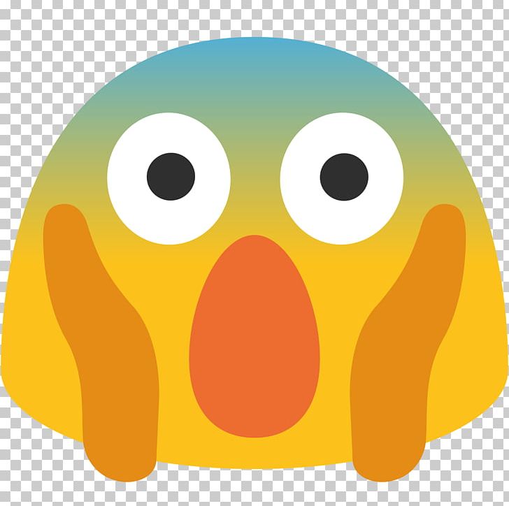 Emojipedia Fear Screaming PNG, Clipart, Beak, Circle, Clip Art, Emoji, Emoji Face Free PNG Download