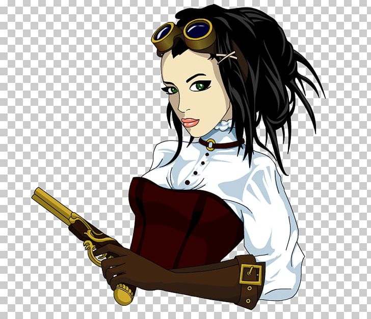 Steampunk Fashion Drawing Woman PNG, Clipart,  Free PNG Download