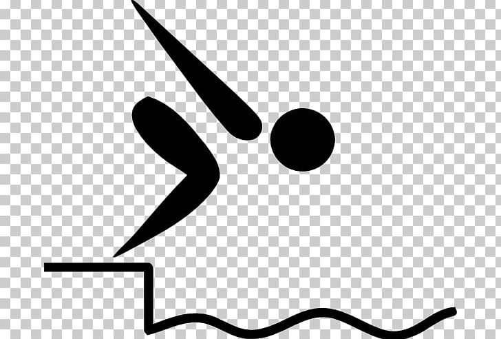 Summer Olympic Games Pictogram Swimming PNG, Clipart, Black And White, Brand, Circle, Graphic Design, Line Free PNG Download