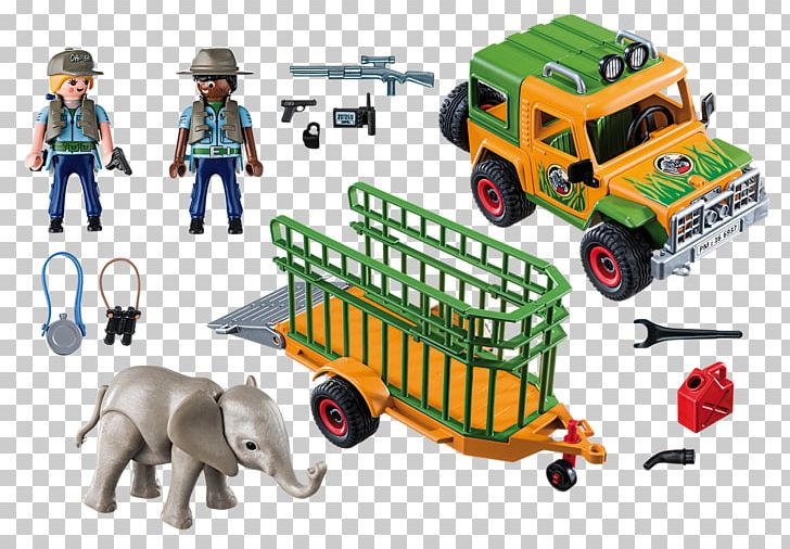 playmobil truck with trailer