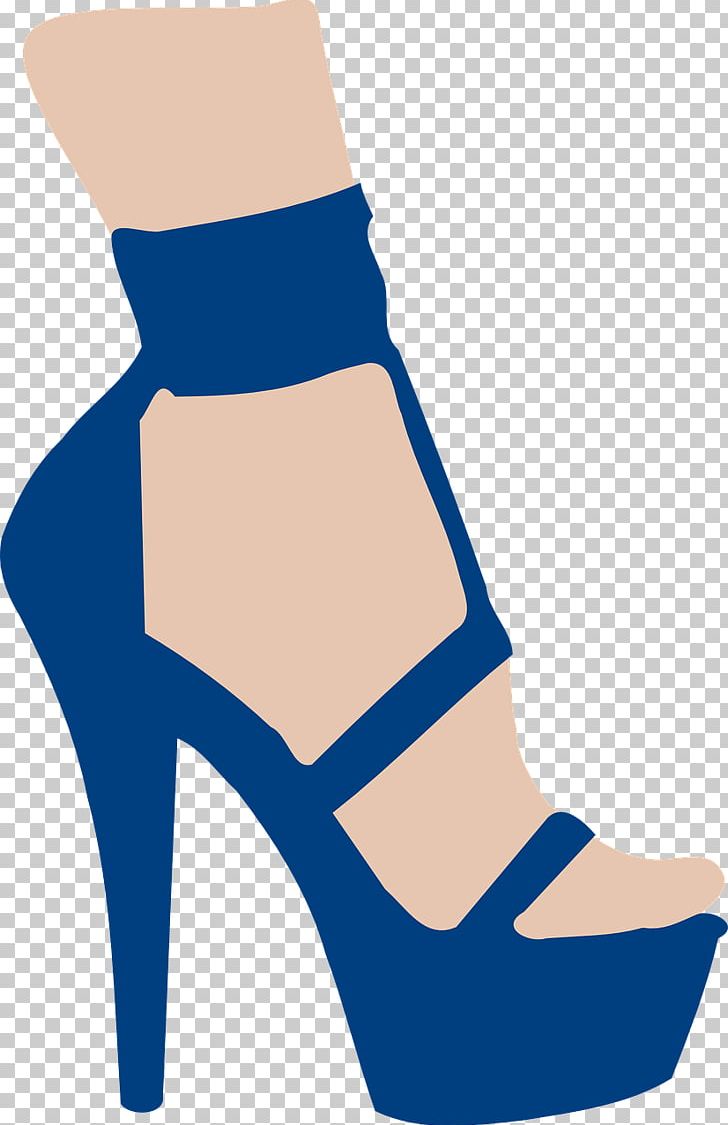 Shoes//Boots High Heel Shoe-Blue