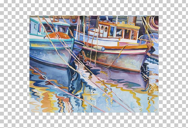 Watercolor Painting Fishing Vessel Fishermans Wharf PNG, Clipart,  Free PNG Download