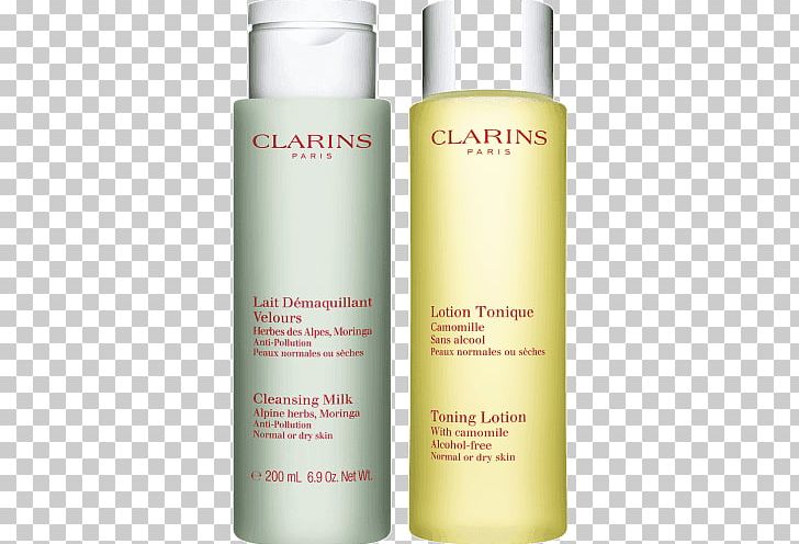 Lotion Toner Cleanser Clarins Cosmetics PNG, Clipart, Chamomile, Clarins, Cleanser, Cosmetics, Exfoliation Free PNG Download