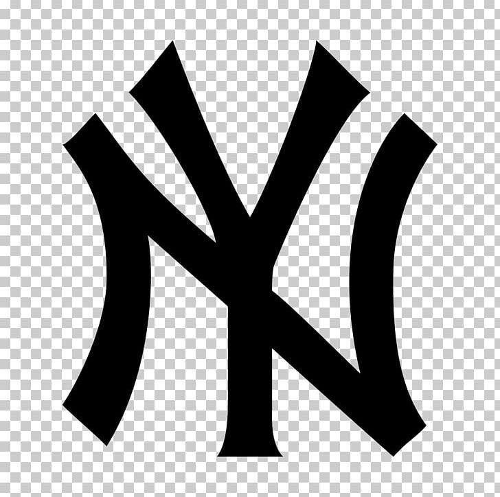 Yankee Stadium Logos And Uniforms Of The New York Yankees MLB PNG, Clipart, American League, Angle, Baseball, Black, Black And White Free PNG Download