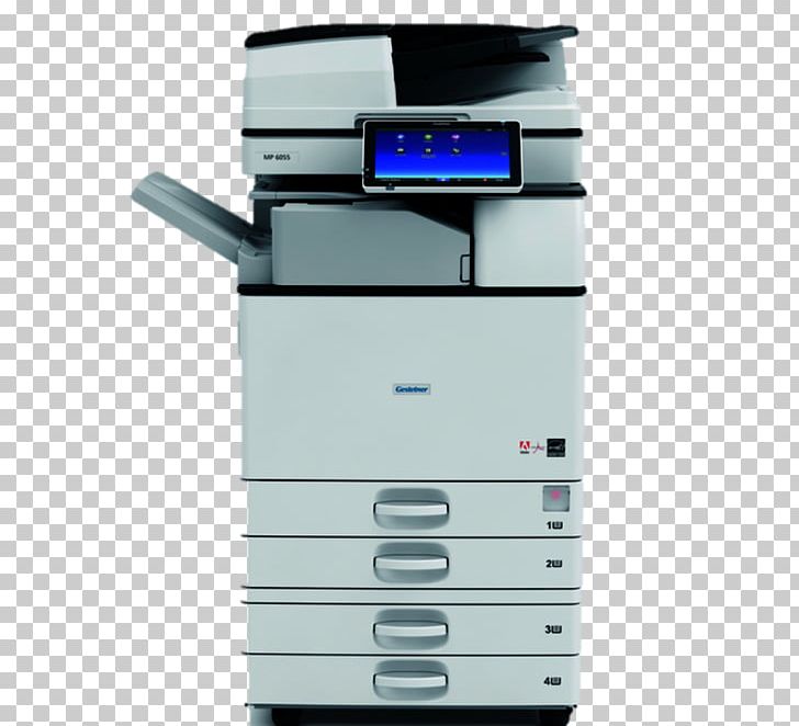 Multi-function Printer Photocopier Ricoh Paper PNG, Clipart, Canon, Electronic Device, Electronics, Fax, Gestetner Free PNG Download