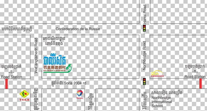 Bali Resort And Apartment Northbridge International School Cambodia Posenchey Street 2004 Map PNG, Clipart, Angle, Area, Cambodia, Diagram, Google Maps Free PNG Download