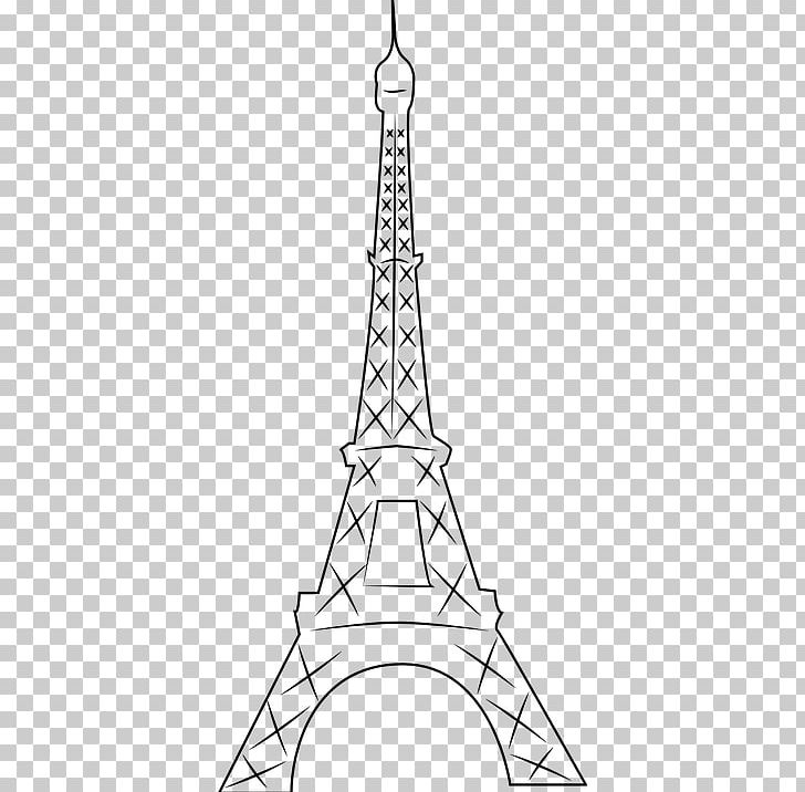 Eiffel Tower Drawing CN Tower PNG, Clipart, Angle, Area, Artwork, Black And White, Cn Tower Free PNG Download