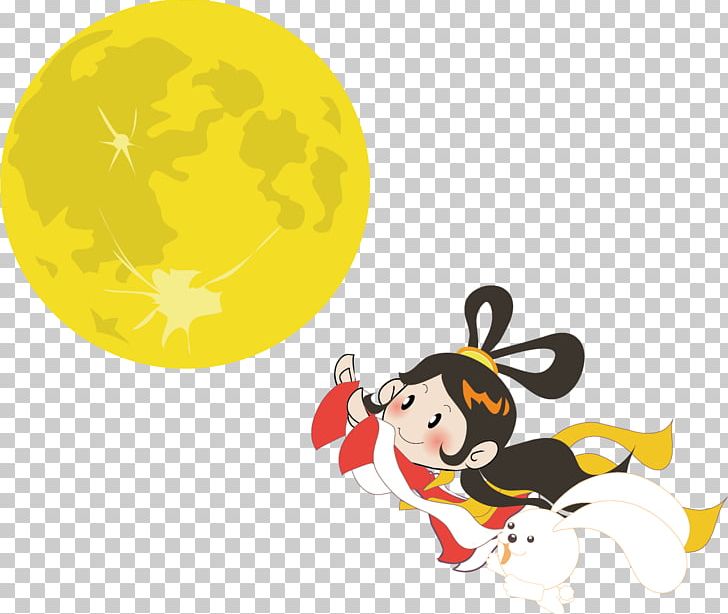 Mid-Autumn Festival Chang'e Hou Yi PNG, Clipart, Autumn, Cartoon, Chang E, Chinese Mythology, Computer Wallpaper Free PNG Download