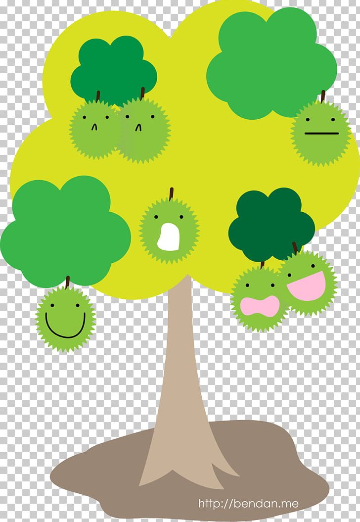 Fruit Tree Cartoon Durian Peach PNG, Clipart, Art, Auglis, Branch, Cartoon, Durian Free PNG Download
