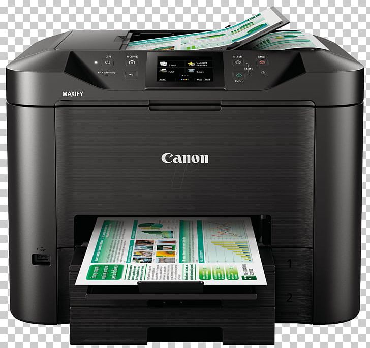 Multi-function Printer Inkjet Printing Small Office/home Office Canon MAXIFY MB2720 PNG, Clipart, Business, Canon, Duplex Printing, Electronic Device, Electronics Free PNG Download